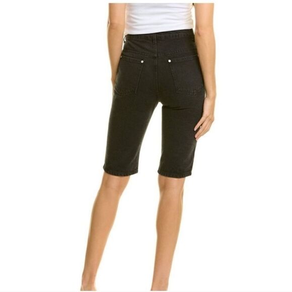 CHIARA FERRAGNI Long Short Crystal Black Denim - Picture 2 of 9
